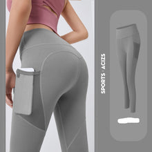 Carica l'immagine nel visualizzatore di Gallery, Leggings jogging con tasca trasparente