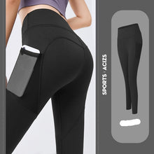 Carica l'immagine nel visualizzatore di Gallery, Leggings jogging con tasca trasparente