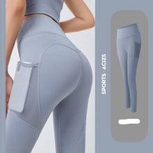 Carica l'immagine nel visualizzatore di Gallery, Leggings jogging con tasca trasparente