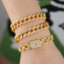 Carica l'immagine nel visualizzatore di Gallery, Bracciali a catena sparkling colors