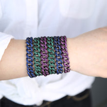 Carica l'immagine nel visualizzatore di Gallery, Bracciali a catena sparkling colors
