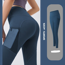 Carica l'immagine nel visualizzatore di Gallery, Leggings jogging con tasca trasparente