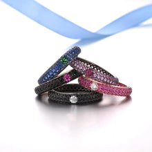 Carica l'immagine nel visualizzatore di Gallery, Anelli eternity