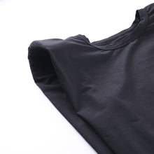 Carica l'immagine nel visualizzatore di Gallery, T-shirt trapezio spalle imbottite