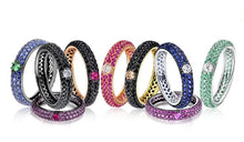Carica l'immagine nel visualizzatore di Gallery, Anelli eternity