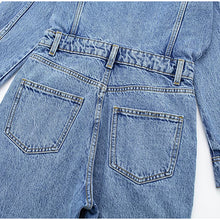 Carica l'immagine nel visualizzatore di Gallery, Tuta intera in jeans