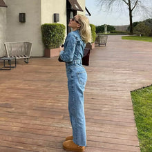 Carica l'immagine nel visualizzatore di Gallery, Tuta intera in jeans