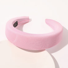 Carica l'immagine nel visualizzatore di Gallery, Cerchietto alto colorato