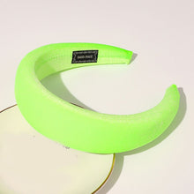 Carica l'immagine nel visualizzatore di Gallery, Cerchietto alto colorato