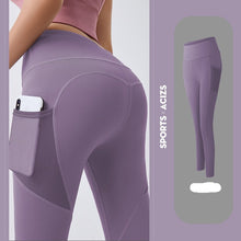 Carica l'immagine nel visualizzatore di Gallery, Leggings jogging con tasca trasparente