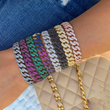 Carica l'immagine nel visualizzatore di Gallery, Bracciali a catena sparkling colors