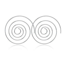 Carica l'immagine nel visualizzatore di Gallery, Orecchini spirale