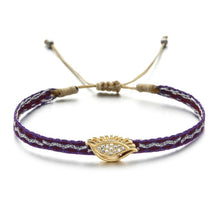 Carica l'immagine nel visualizzatore di Gallery, Braccialetti in cotone con charms