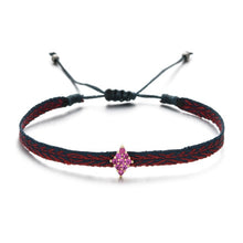 Carica l'immagine nel visualizzatore di Gallery, Braccialetti in cotone con charms