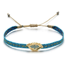 Carica l'immagine nel visualizzatore di Gallery, Braccialetti in cotone con charms