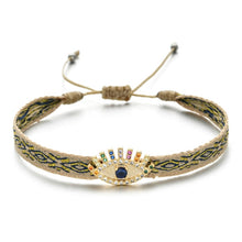 Carica l'immagine nel visualizzatore di Gallery, Braccialetti in cotone con charms