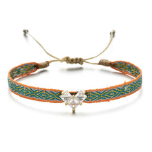 Carica l'immagine nel visualizzatore di Gallery, Braccialetti in cotone con charms