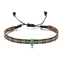 Carica l'immagine nel visualizzatore di Gallery, Braccialetti in cotone con charms