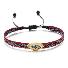 Carica l'immagine nel visualizzatore di Gallery, Braccialetti in cotone con charms