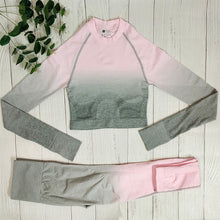 Carica l'immagine nel visualizzatore di Gallery, Set fitness nuance 2/3 pezzi