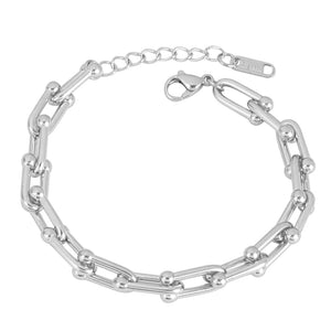 Parure collana, bracciale, orecchini New York streetwear