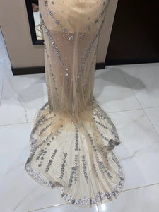 Luxury Crystal Jenner Met Dress 2021