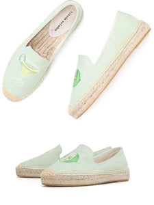 Espadrilles ricami drink