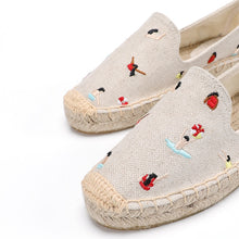 Carica l&#39;immagine nel visualizzatore di Gallery, Espadrilles ricami swim
