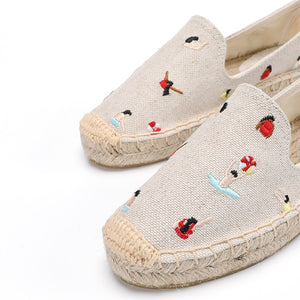 Espadrilles ricami swim