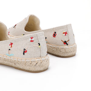 Espadrilles ricami swim