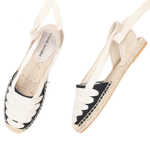 Espadrilles lacci