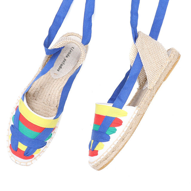 Espadrilles lacci