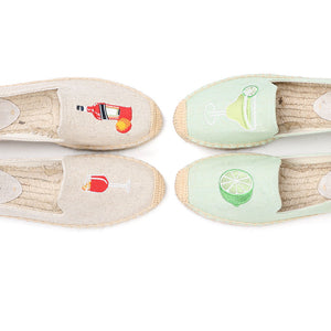 Espadrilles ricami drink