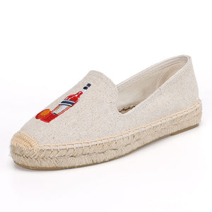 Espadrilles ricami drink