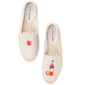 Espadrilles ricami drink