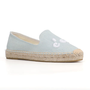 Espadrilles ricami words