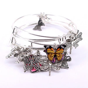 Braccialetti 5pcs a tema butterfly