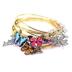 Braccialetti 5pcs a tema butterfly