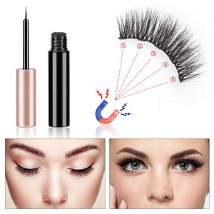 Set ciglia finte e eyeliner magnetici