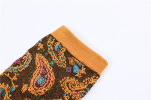 Calzini autumn paisley