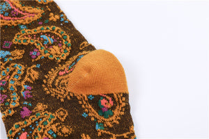 Calzini autumn paisley