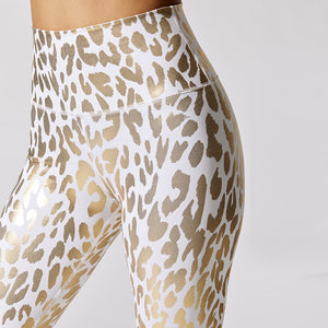 Leggings leopardati Shine