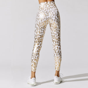 Leggings leopardati Shine